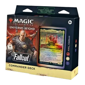 Fallout "Hail, Caesar" - Commander Deck Inglés - Magic the Gathering