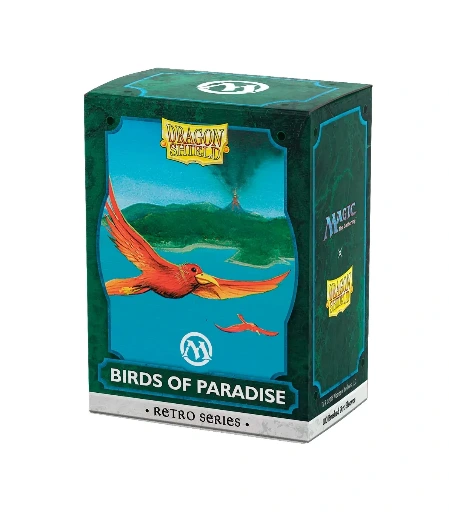 Funda Standard Matte Birds of Paradise - Dragon Shield 100 Unidades