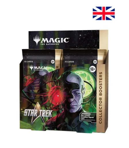 Caja de Collector Booster (12 Sobres) Inglés Star Trek - Magic The Gathering