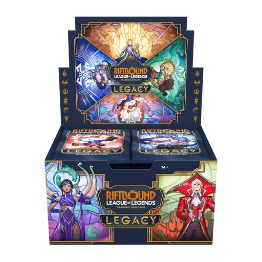 Caja de sobres Legacy Inglés - Riftbound: League of Legends TCG